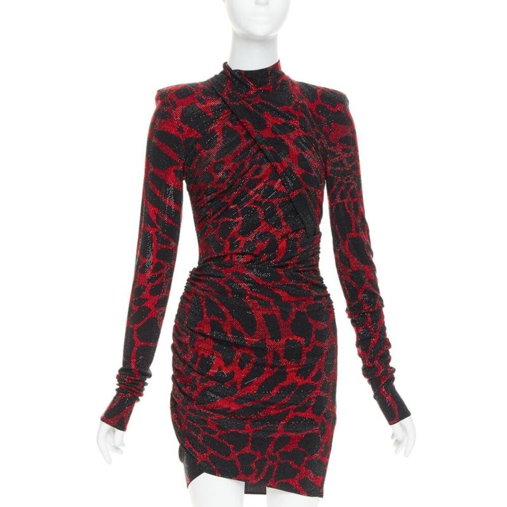 Alexandre Vauthier Crystal Mini Dress
